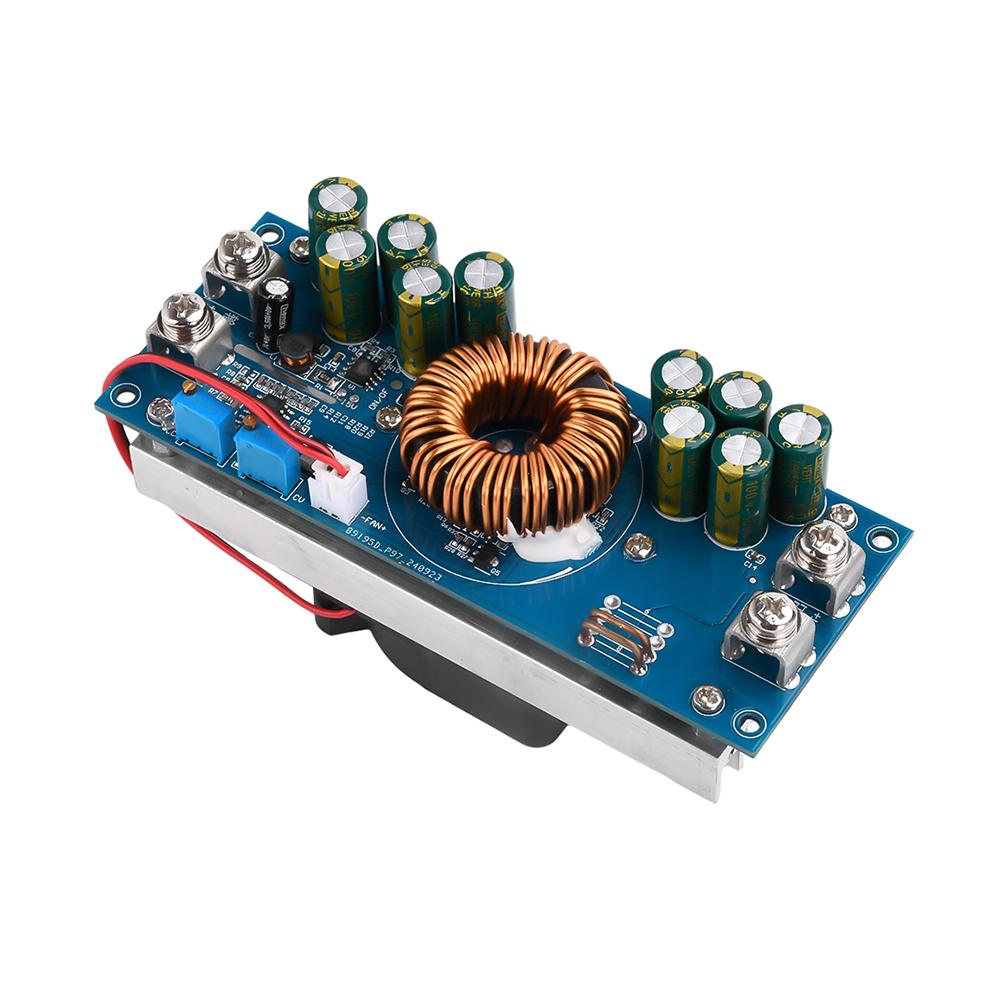 800W 28A 1200W 50A High Power DC Step-down Power Supply Module DC15-90V To 2.5-72V Adjustable Voltage Charger