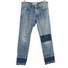 Made In Japan Cut-off Processing Straight Denim Pants 1 Jeans Men's Used
