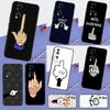 Cartoon Middle Finger Case For Honor 200 Pro 50 70 90 X8a X9a X8 X9 X8b X9c X9b Honor Magic 7 Pro 5 6 Lite Cover
