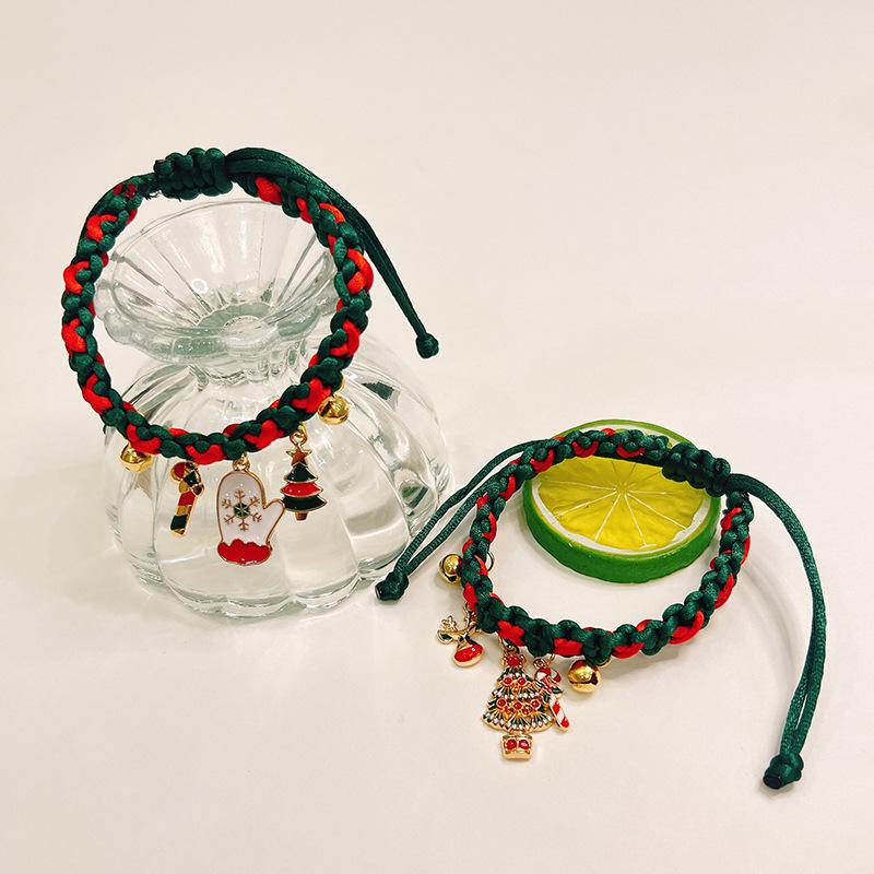 Christmas Themed Pet Collars Cat Necklaces Puppy Creative Cute Santa Claus Snowman Snowflakes Reindeer Decorations