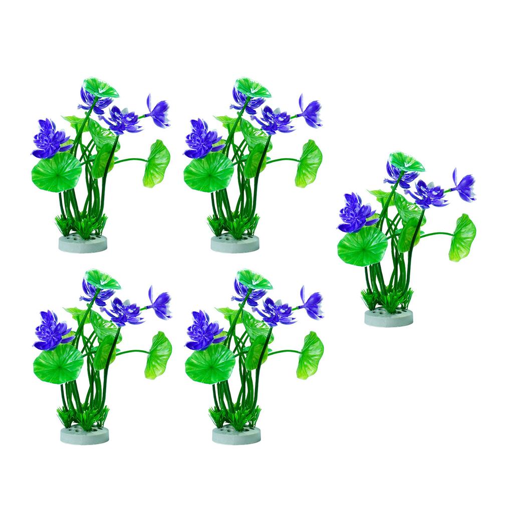 Aquariums Handicrafts Artificial Lotuses Plant Crafts Decorations Fish Tanks Supplies Sea Art Crafts Decorations