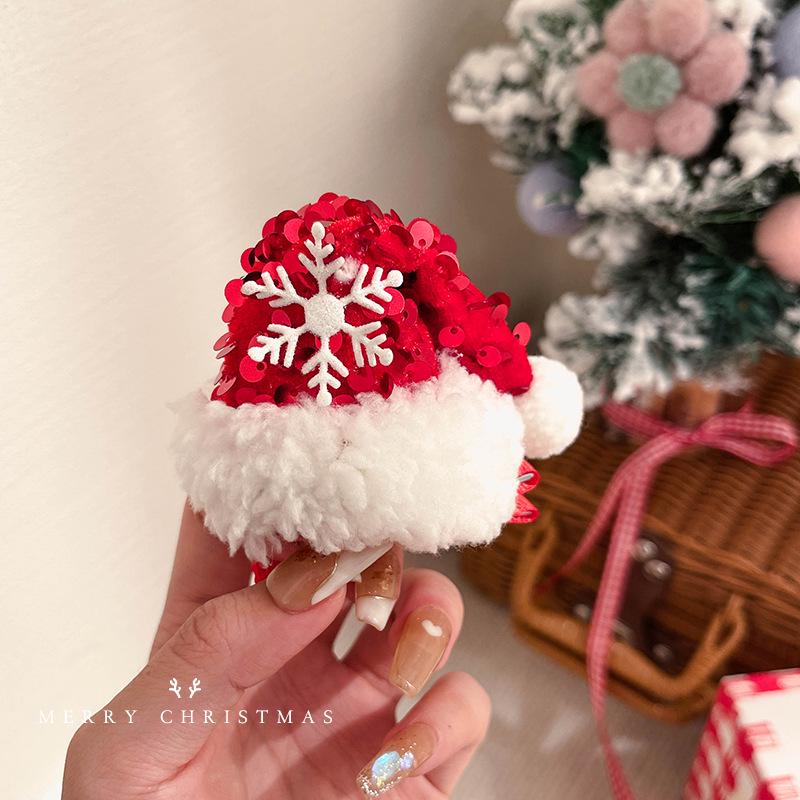 Women's Christmas Headband Plush Hat Hair Accessories for Photos
