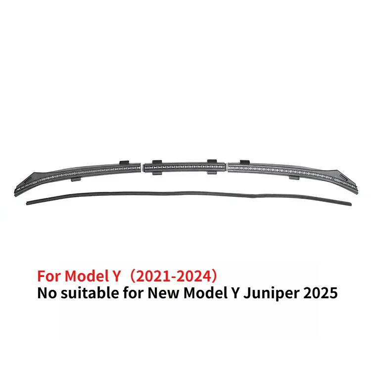 Front Trunk Hood Water Strip For Tesla Model Y 3 Water Seal Retaining Strips Weather Rubber Air Vent Intake Protect Accessories