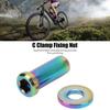 Bike C Caliper Nut   Alloy M6x20mm Rust Resistance Bike C Clamp Fixing Nut Road Bike Accessories with Gasket