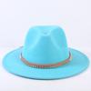 Popular European and American Classic Simple Flat-brimmed Top Hat Men's and Women's Fashionable and Elegant Versatile Jazz Hat Top Hat