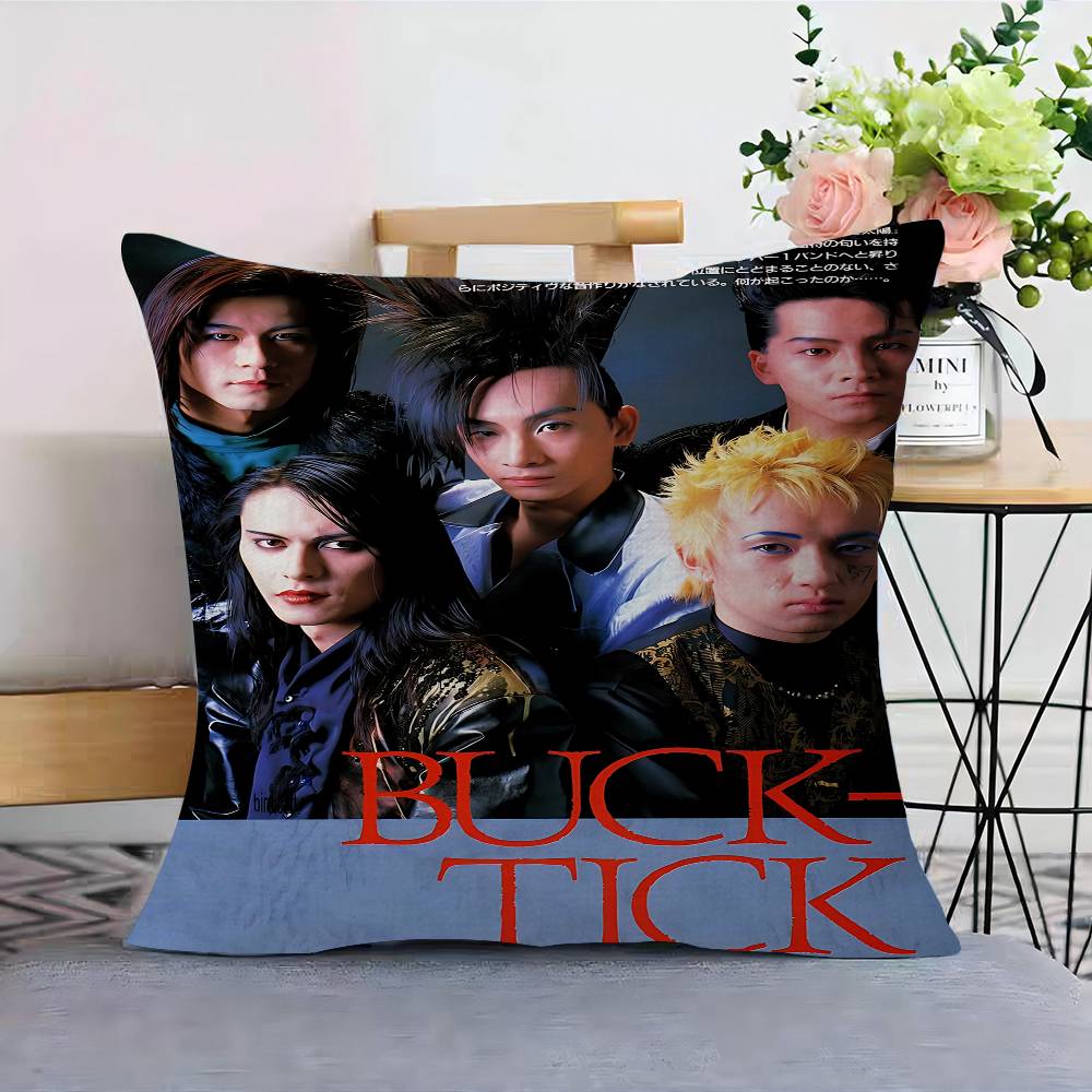 Classic B-Buck T-Tick Decorative Room Aesthetics Pillow Case Home Decor Bedroom Sofa Bed Couch Pillow Cover 45x45