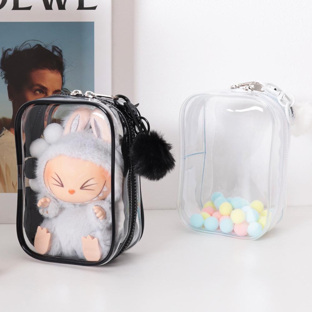 LabubuV2 Sit Sit Stroller Doll Storage Bag - Thick Cotton Protective Case