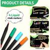 First and Last Day of School Chalkboard Sign with 4 Chalk Markers -12''×11'' Double Sided Back To School Sign Photo Prop for Preschool Kindergarten