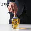 Bottiglia in Vetro Borosilicato Ispessito Decanter a Forma di Teschio, Whiskey Gotico 3D con Tappo in Sughero Tappo Regalo Unico, Dispenser Liquori Novità per la Casa