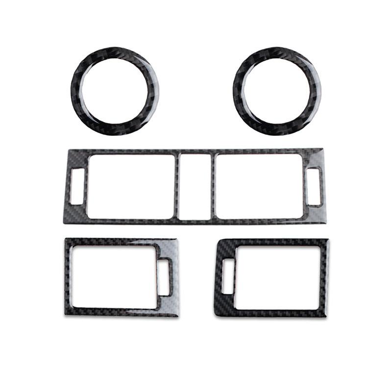 for Mercedes-Benz Old C interior modified carbon fiber central control air vent left and right instrument air vent
