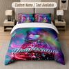 Taylor Swift 3Pcs Bedding Set, Personalized Custom Name Text, 1 Duvet Cover & 2 Pillowcases For Bedroom