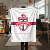 Toronto Football Club Flannel Blanket, High quality Comfortable for All Seasons, Home Decor, Warmth and Comfort