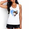 Sweet Girls Tank Top Funny Cat T Shirt Women  Vest Women Shirt Ulzzang T-shirt 90s Tshirt Top Tee Female Shirt