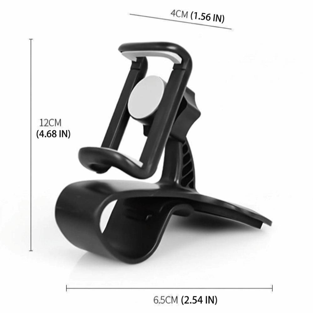 360° Rotation Car Phone Holder Universal Air Vent Clip Mount Stand Dashboard Car Mount In Car