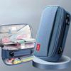 Multi Layer Partition Stationery Bag Large Capacity Pen Bag Simple Pencil Case
