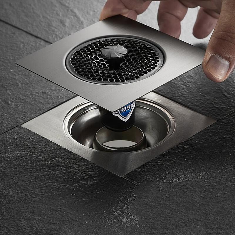 CHENDU 304 Stainless Steel Anti-odor Floor Drain Seal Plug (2-Pack)
