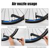 1Pc 120Psi Mini Bike Pump Plastics Portable Bicycle Hand Air Pump Tire Inflator Schrader Presta Valve Road Cycling Pump