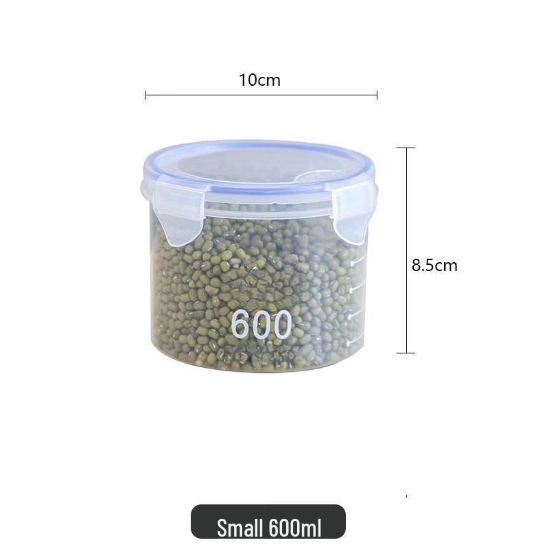 ZISIZ Plastic Food Storage Container Set