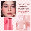 SELINE GIRL Warm Lip and Cheek Jelly Blush Grooming Brightening Color Lip Gloss Stick Premium Blush Balm