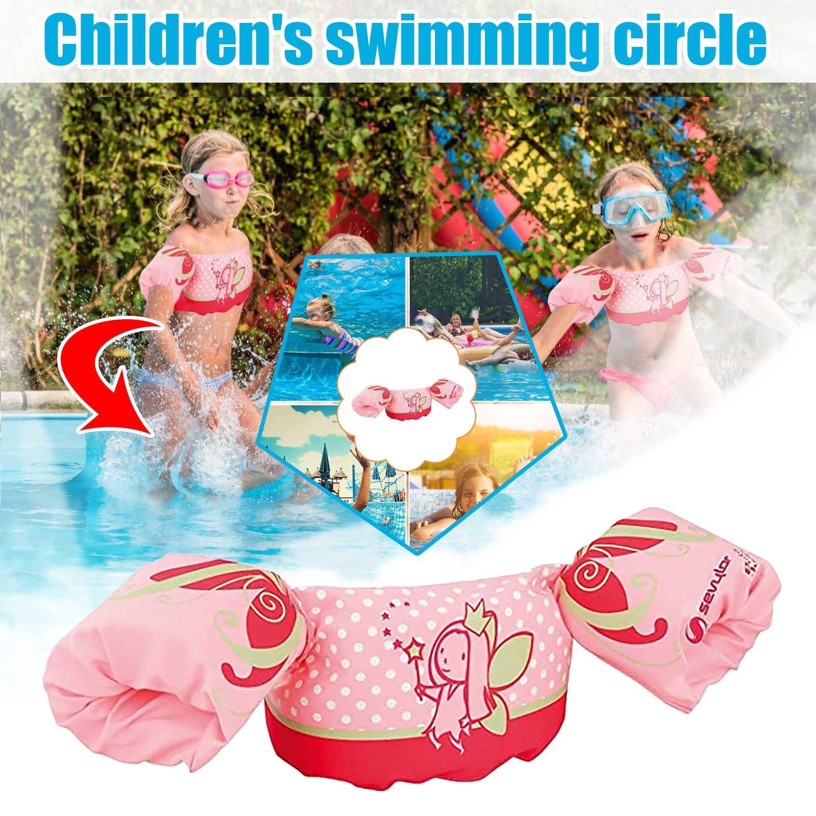 

Детский спасательный жилет Folulus, жилет для плавания с героями мультфильмов, спасательный жилет с пуговицами на спине One Size