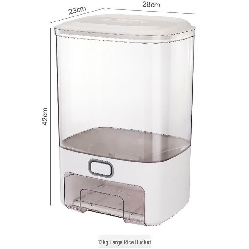 Zhishi Japanese Style Large Capacity Rice and Grain Dispenser