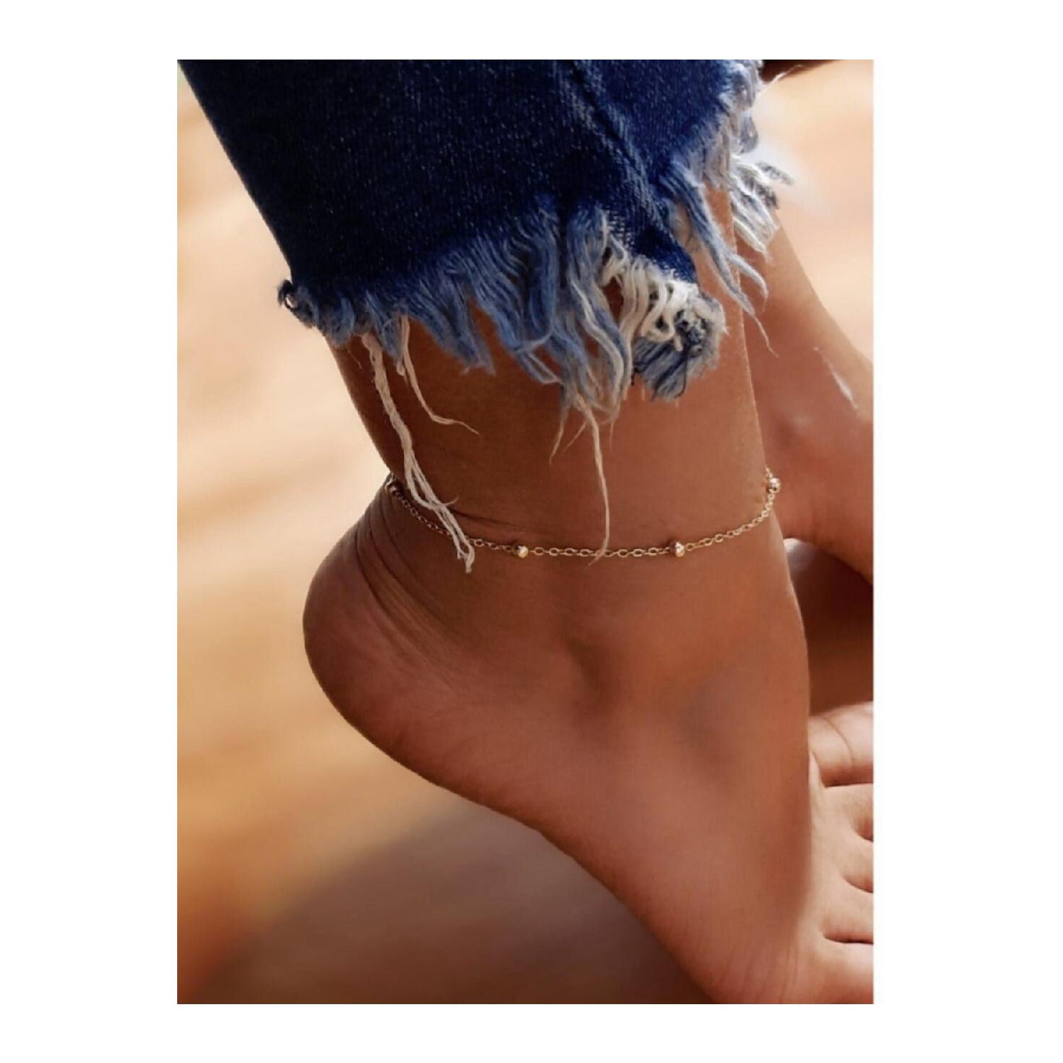 

Dorica Model Элегантный позолоченный итальянский браслет-цепочка золотой