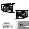 New Style LED Fog Lights Kit For Land Rover Defender 90 110 130 2020 2021 2022 Led Daytime Running Light Fog Lamp Headlight