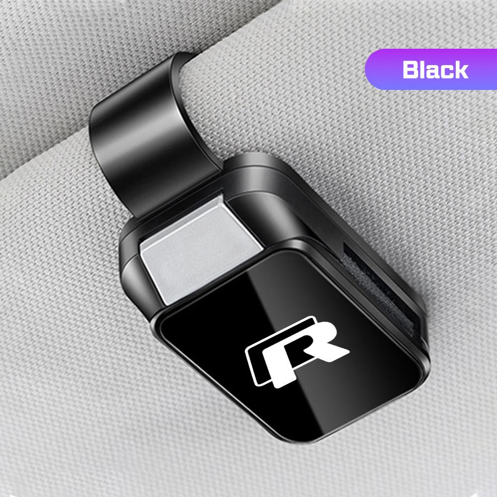 Hub Caps Car Eyeglass Clip Sunshade Sunglasses Holder Glasses Storage Clip For VW Volkswagen Polo Tiguan Passat Golf Jetta Lavid
