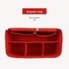 Custom Felt Cosmetic Bag Storage Organizer with Divider