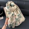 High-end scarf women's winter imitation cashmere for elders, mother-in-law shawl, outer shawl warm scarf new
