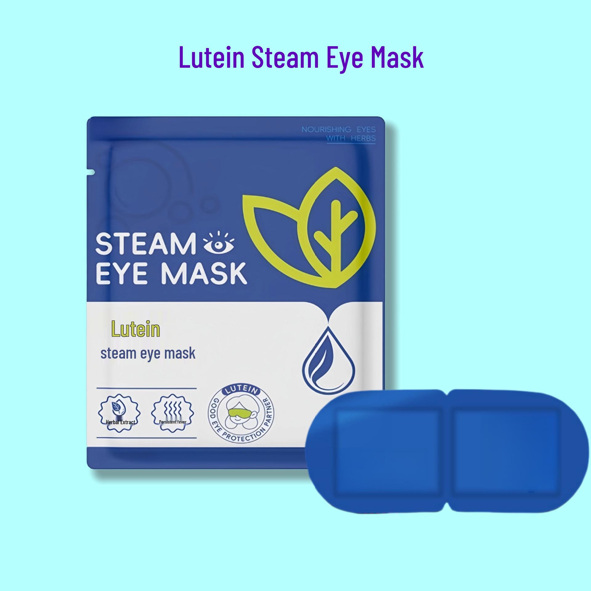 

Lutein Steam Eye Mask for Soothing Eye Fatigue – Heated Sleep Mask for Men, Women, and Students Comprehensive Eye Care - 40 Patches