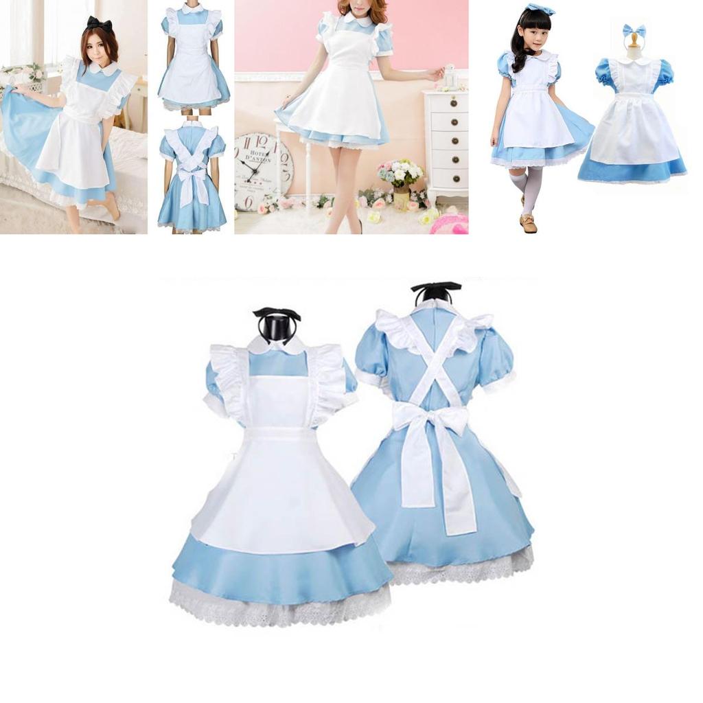 Elegant Alice In Wonderland Costume With Breathable Fabric And Exquisite Workmanship