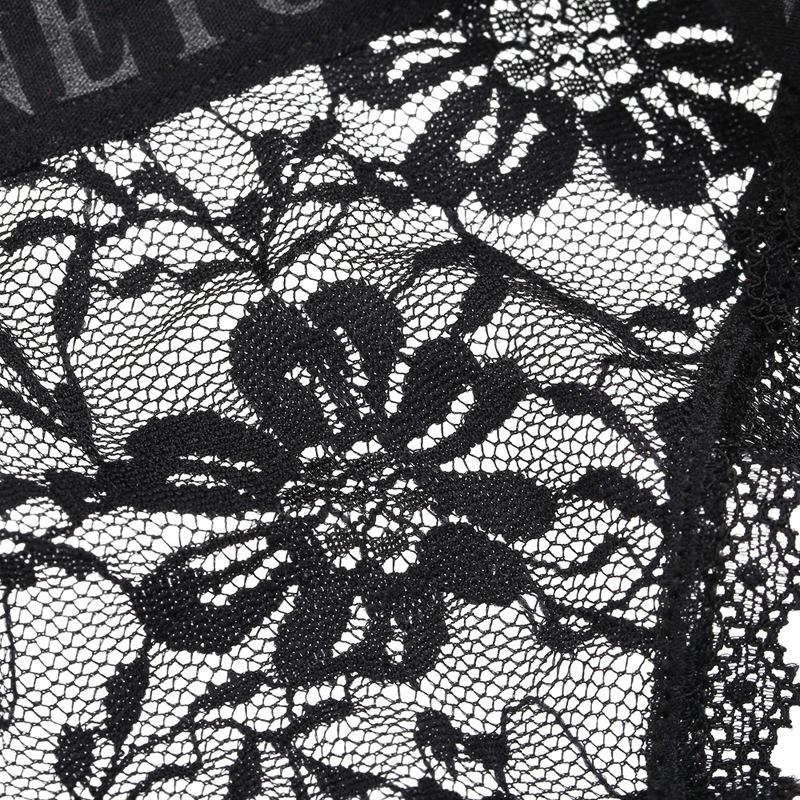 Sexy perizoma in pizzo, mutandine in pizzo da donna, traforate, traspiranti, perizoma, lettere, biancheria intima, lingerie