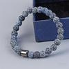 Black Stone Tiger Eye Magnetic Bead Bracelet