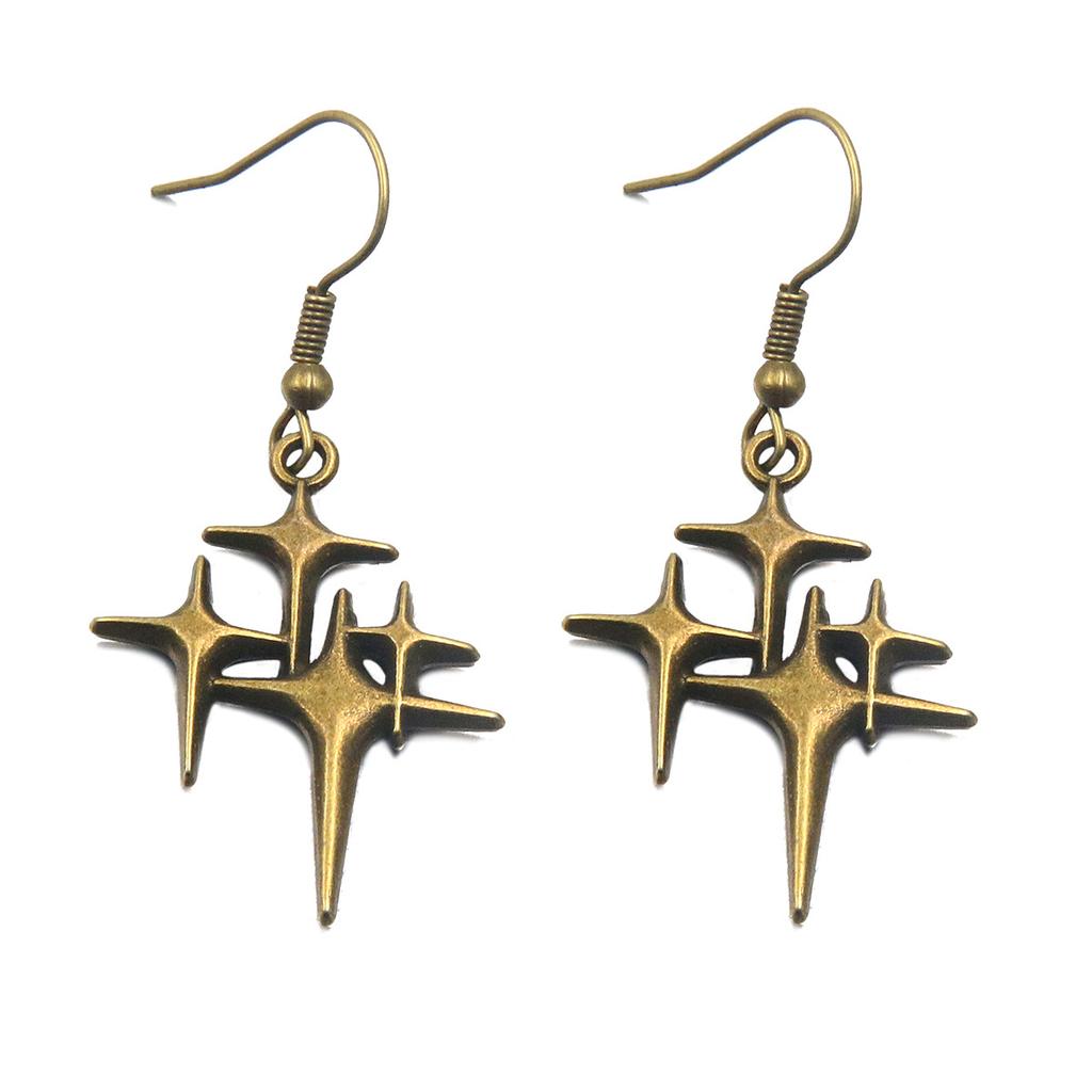 10Pcs 23* 29mm DIY Jewelry Accessories Hollow Star Pendant Pendant