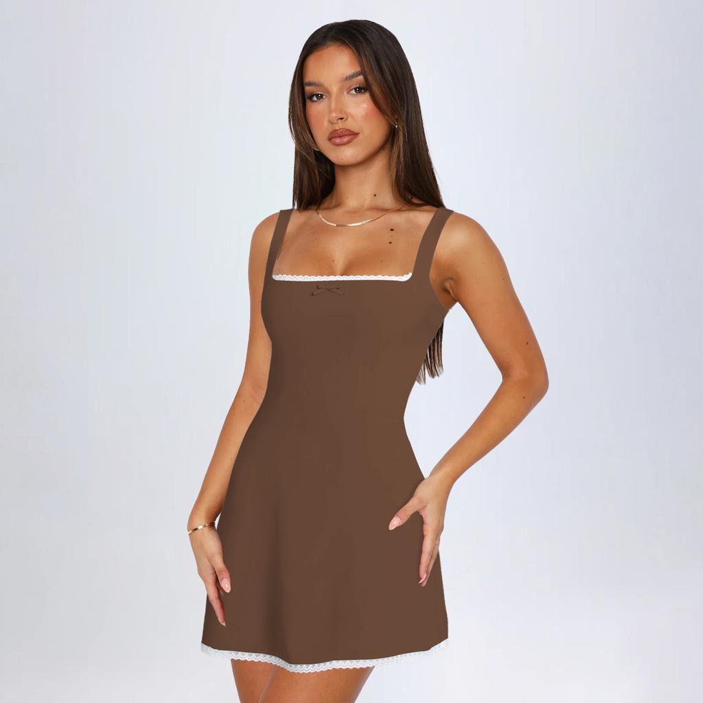 Mini-Kurzkleid für Damen