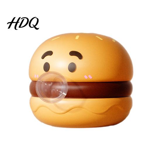 Toddler Stress Relief Toy Fast Food Bubble Popping Cartoon Hamburger French Fries Ice Cream Drumstick Cola Squeeze Office Worker Gift