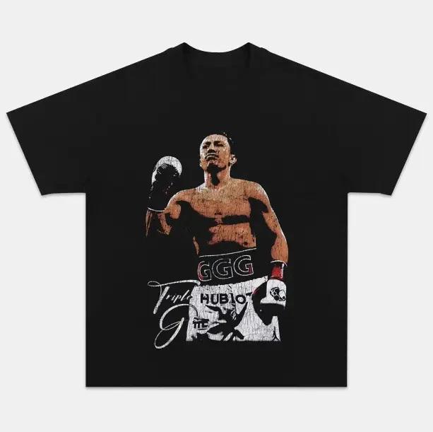 COMBATWEAR Triple G TEE, Unisex Boxing Shirt, UFC Graphic Boxing T-Shirt XXL