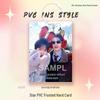 Thai Star Kengnampimg CP Support PVC Card Star Competition Ita Bag Pendant Ornament