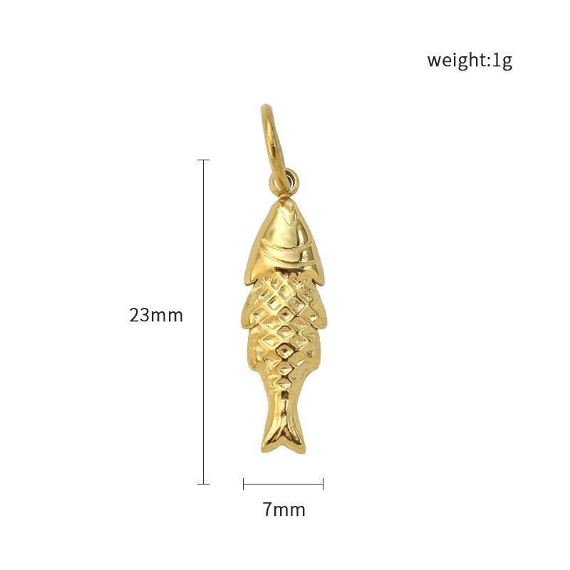 Personalized Diy Electroplated Stainless Steel Marine Life Pendant, Gold, Starfish Diy Handmade Necklace Jewelry Accessories