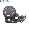 Motorcycle Engine Water Pump Cover Ignition Protector Clutch Guard For Loncin Engine YBS300 For LC176MN Engine For KEWS Parts
