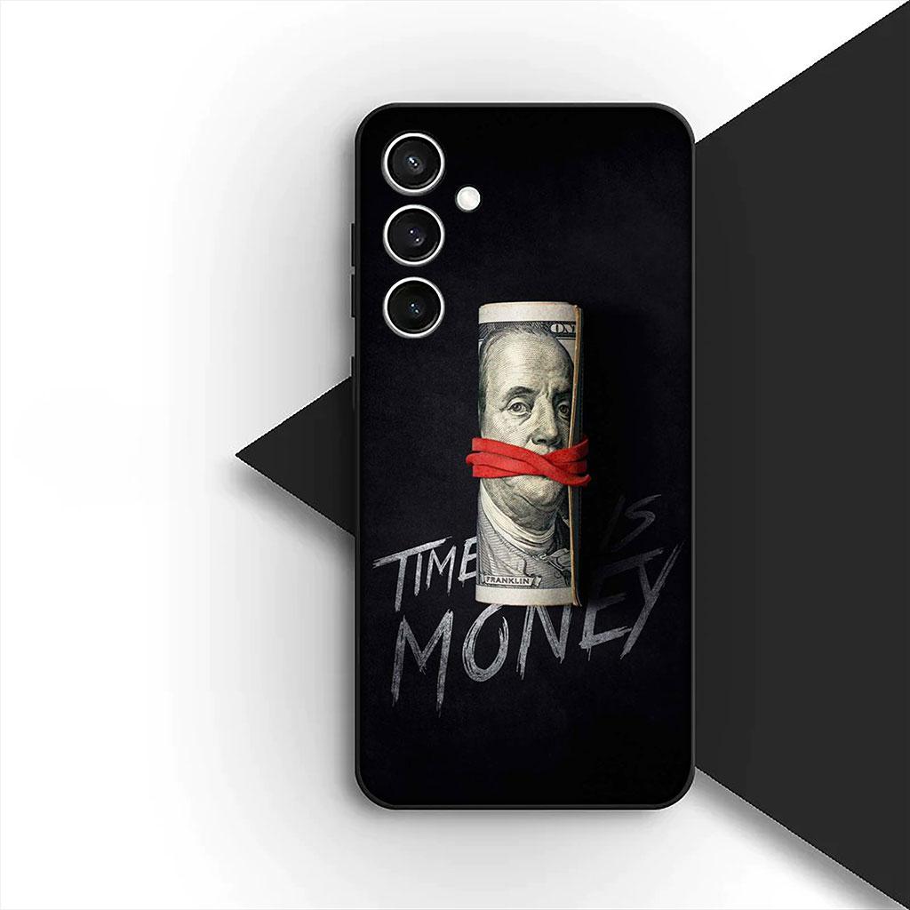 Money 100 D-Dollars 1 Phone Cover Soft Case for Samsung Galaxy S10 S8 S9 Plus A33 A34 A31 70 A71 A72 Note 20 9 8 S10E Casing