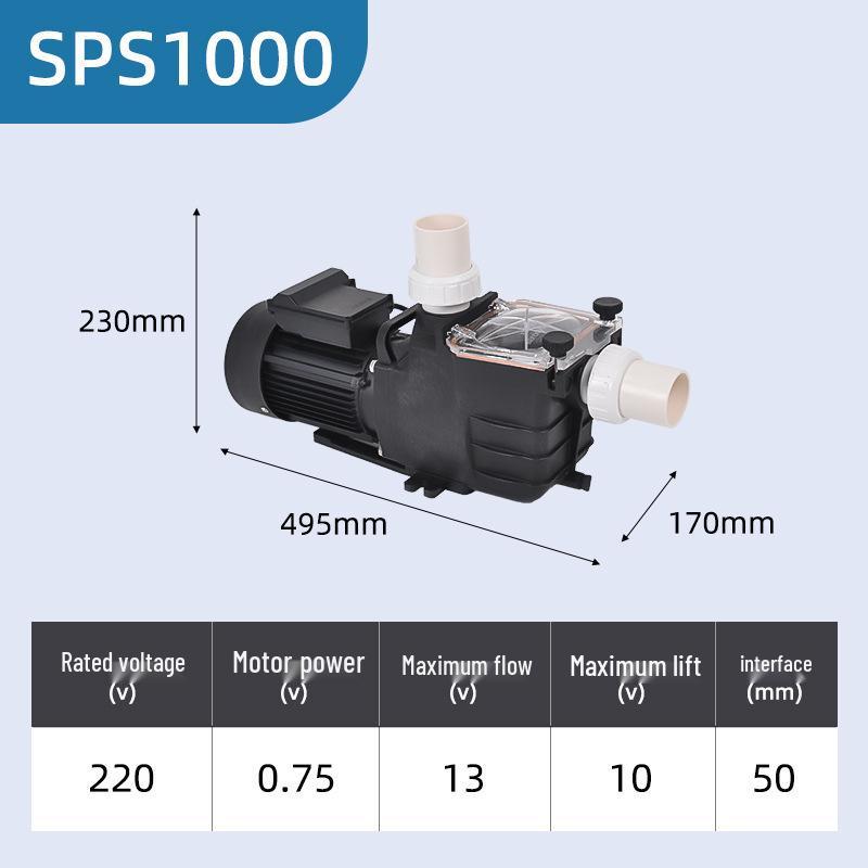 Daiwei Pool Circulation Filter Pump with Hair Collector for Bathtubs & Landscaping