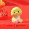 Cute Little Green Snake New Year OrnamentHome Desktop DecorationSimulation Resin Handicraft