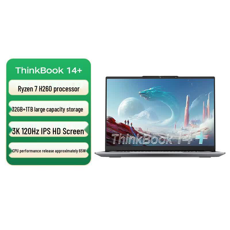Lenovo ThinkBook 14+ (Ryzen 7, 3K 120Hz) (CN version)