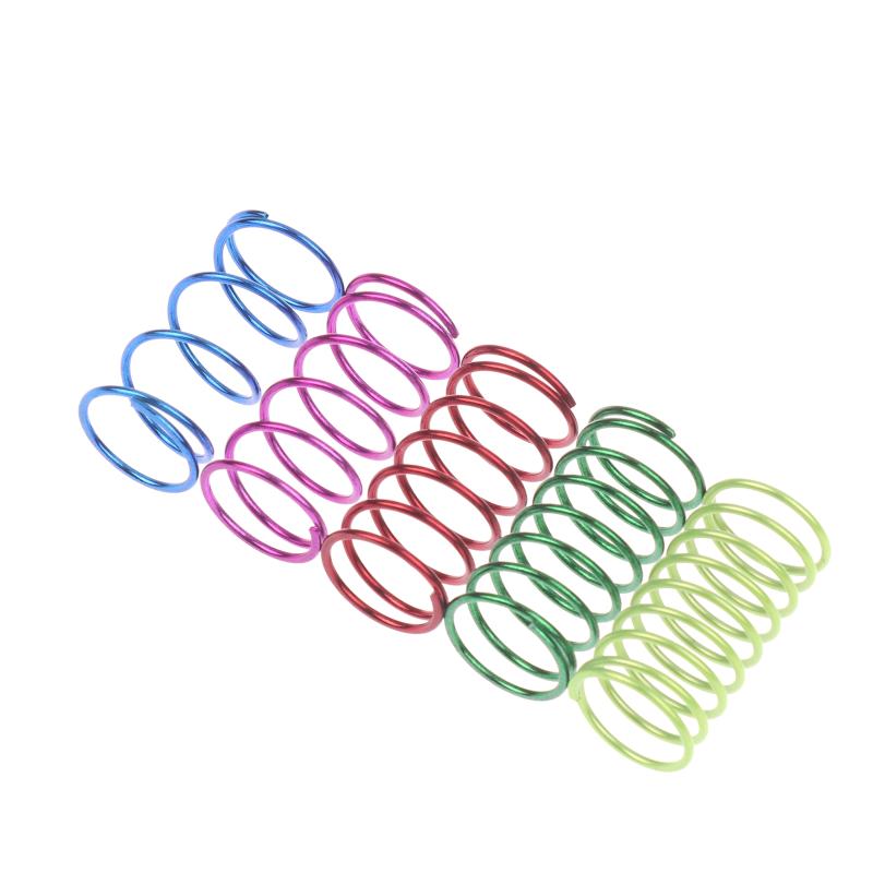 5 Pairs 1/10 Scale Colorful Shock Absorber Springs For RC Car Universal 10pcs Model Hobby Drift On Road Racing Universal Fit