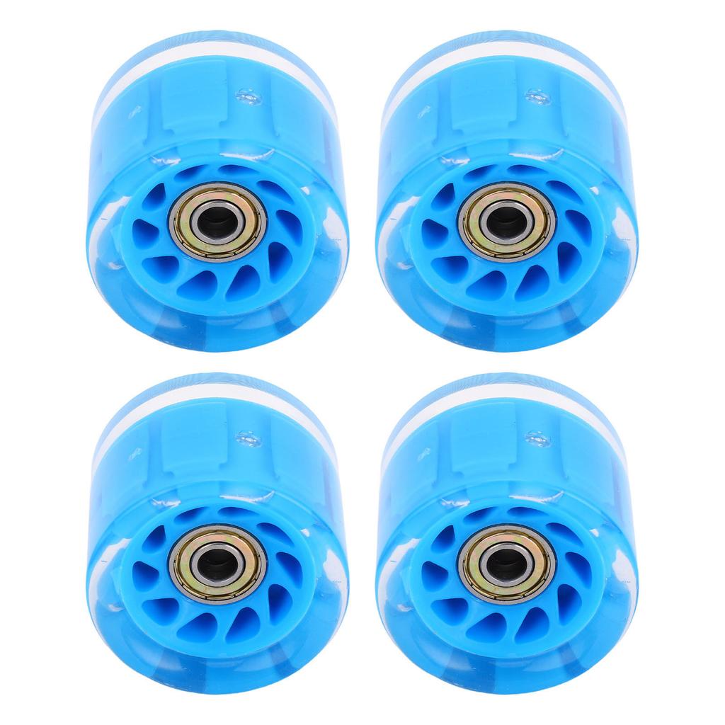 4 PCS  board Wheels and Bearings   Wheels Magnetic   Friction High   PU 55x45mm