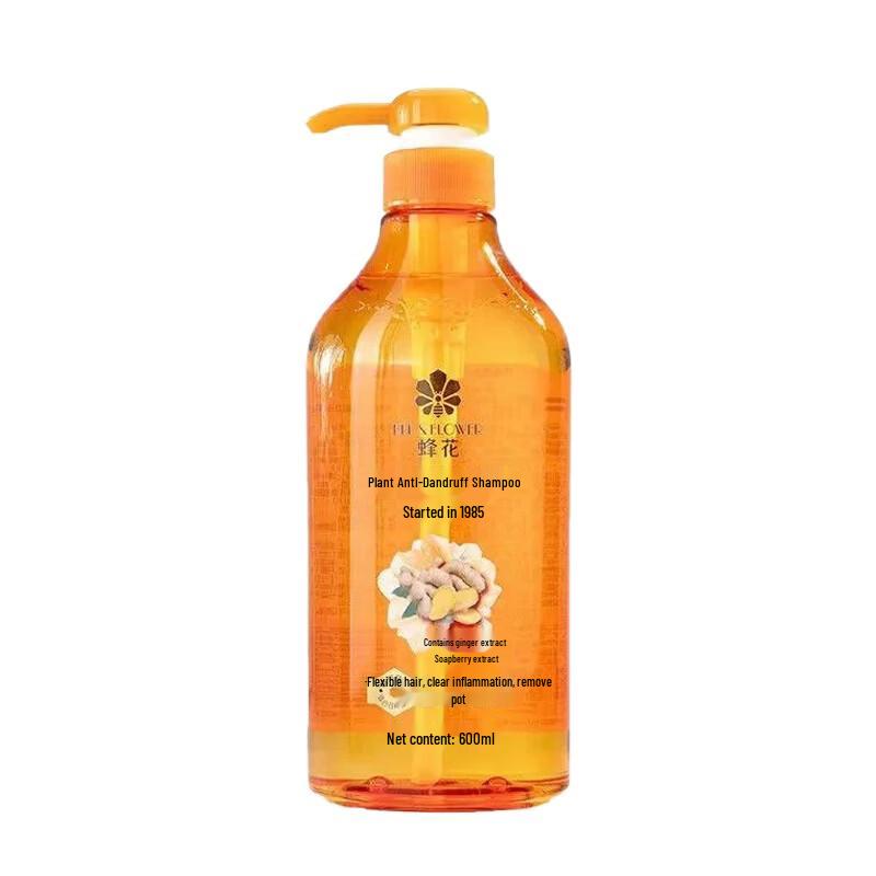 Bee & Flower Plant-Based Ginger Anti-Dandruff Shampoo