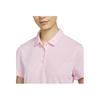 Nike Solid Color Brand Logo Polo Short Sleeve T-Shirt Women Tops Pink DH2310-690