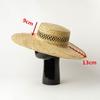 202507-HH5160A Ins Chic Summer Hand Woven Hollow Grass Wide Brim Leisure Fedoras Cap Men Women Holiday Panama Jazz Hat